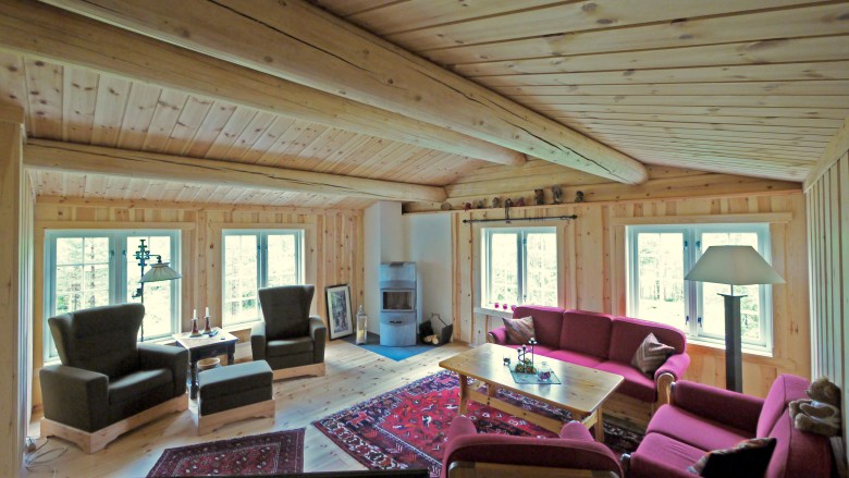 Stue i tilbygg, Trysilfjellet